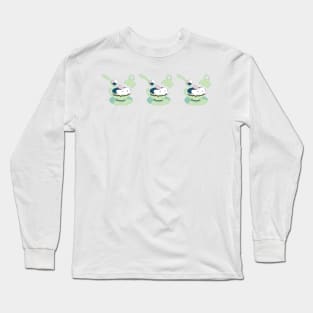 One Cup of Rabbits! Art III Long Sleeve T-Shirt